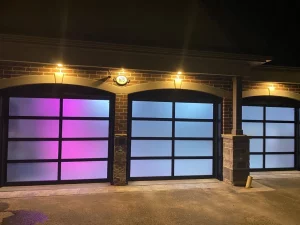 Steel Garage Door 2 Short Steel Grid Garage Door