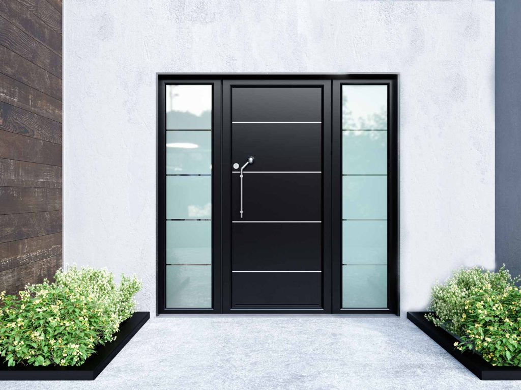 Front Doors 2 composite doorsMilan TG502 Patinated