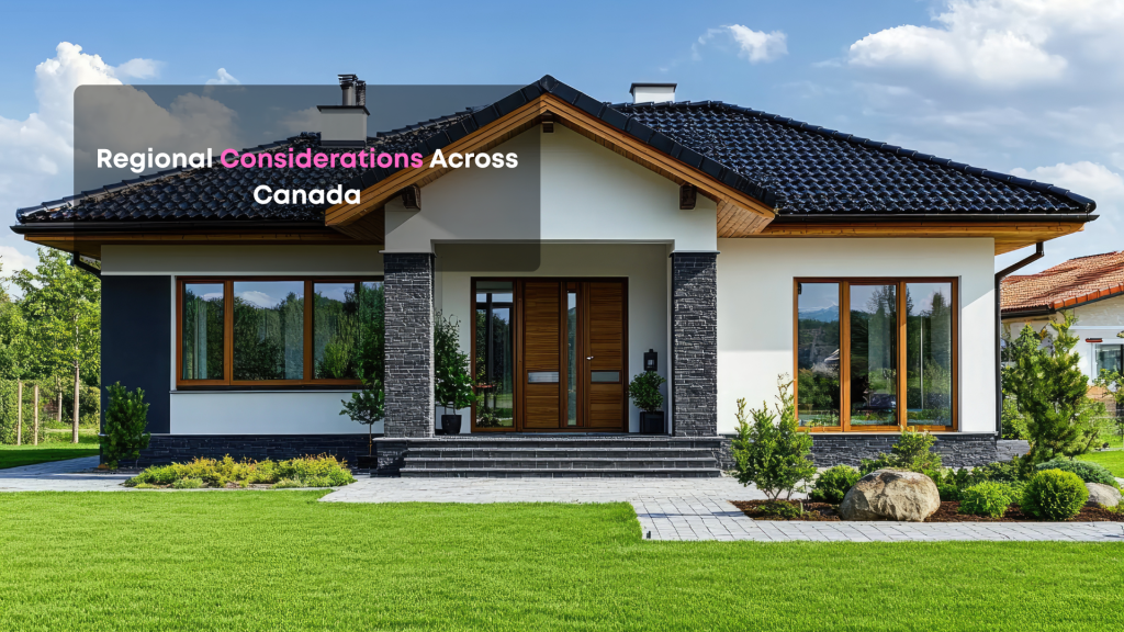 regional considerations across canada
