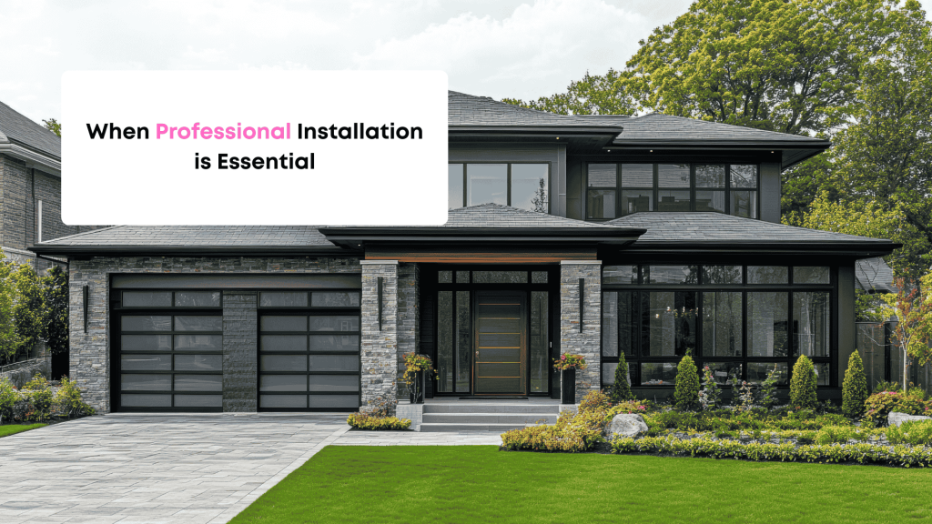 Common Front Door Problems in Oakville and How to Fix Them 2 Professional installation