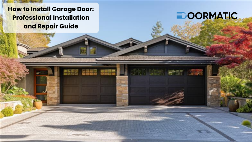 How to Install Garage Door: Professional Installation and Repair Guide 1 Professional garage door 03