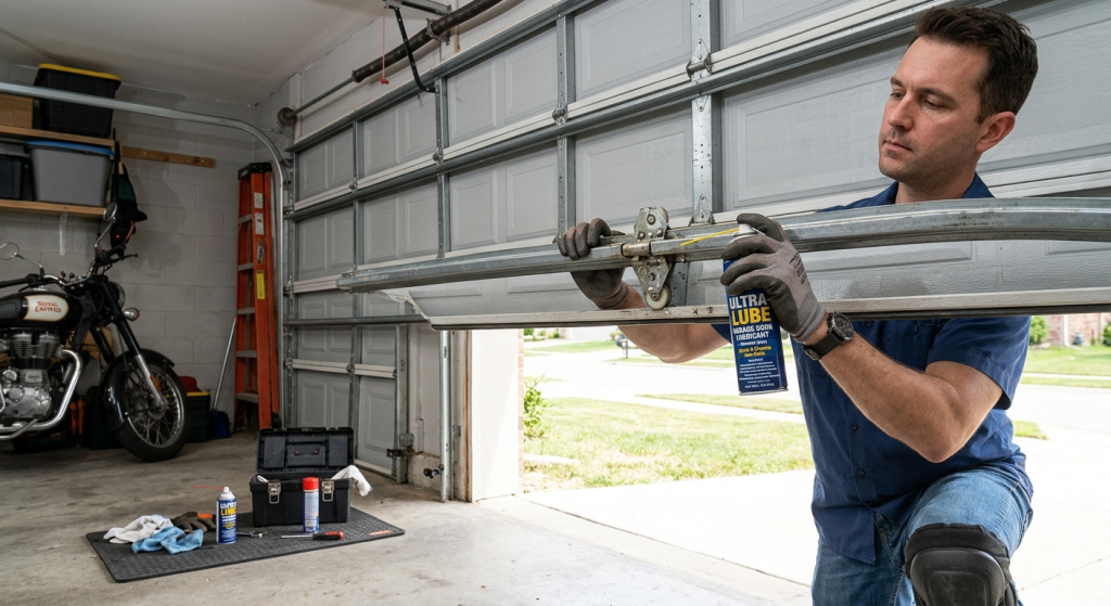 garage door lubrication 02