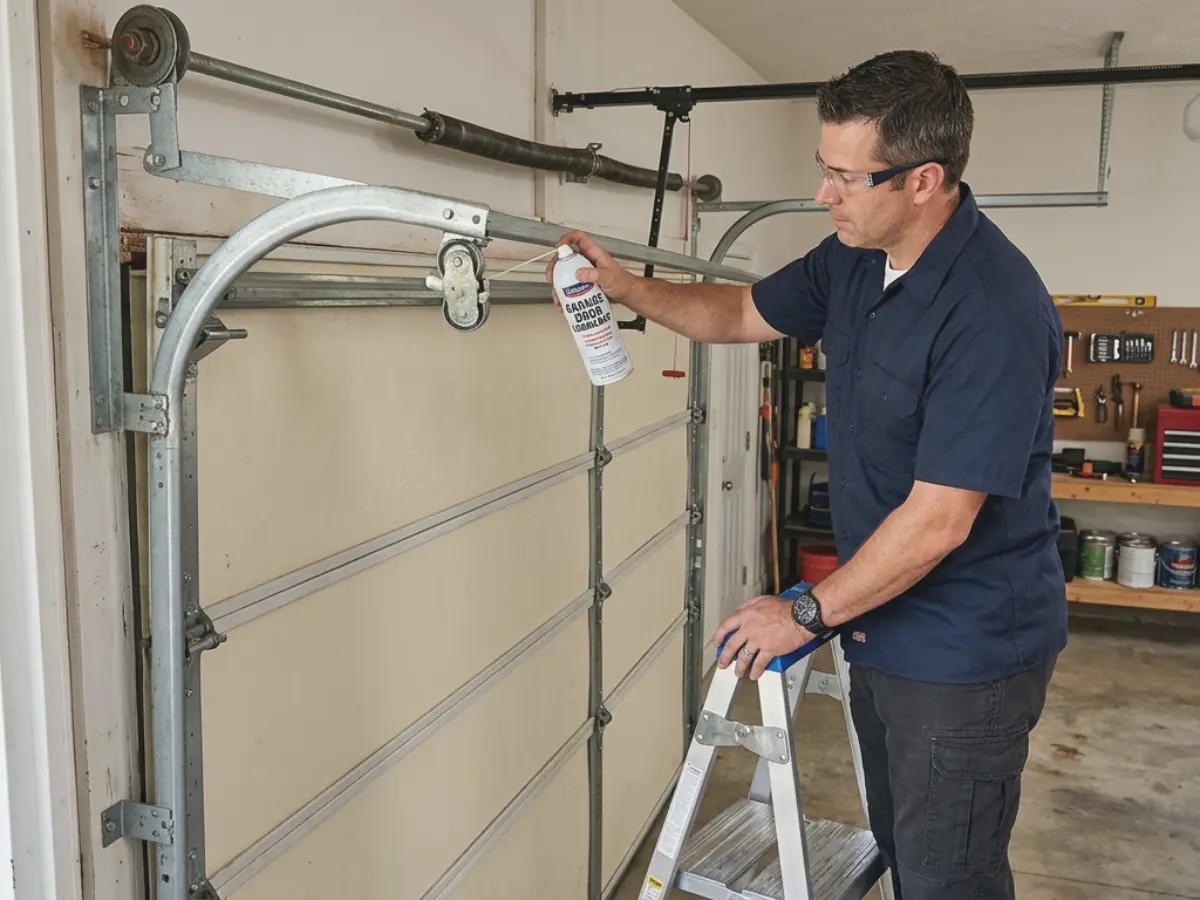 garage door lubrication