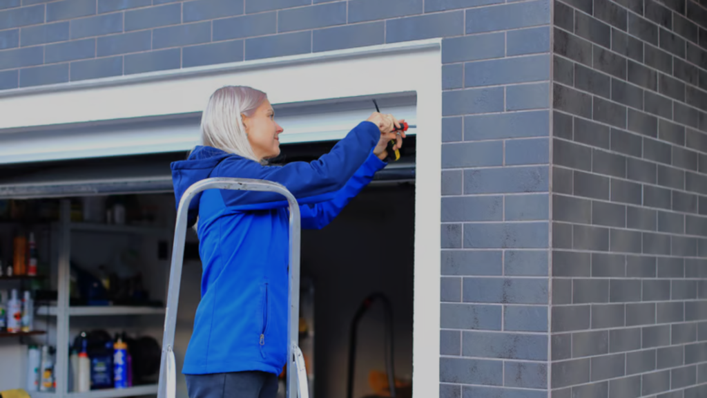 Garage door installion