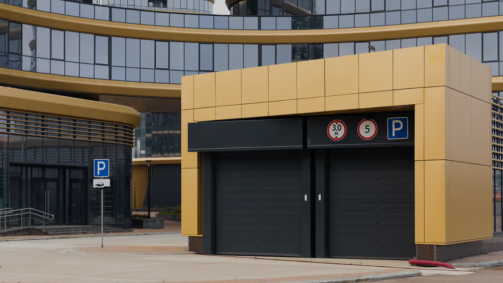 parking garage door