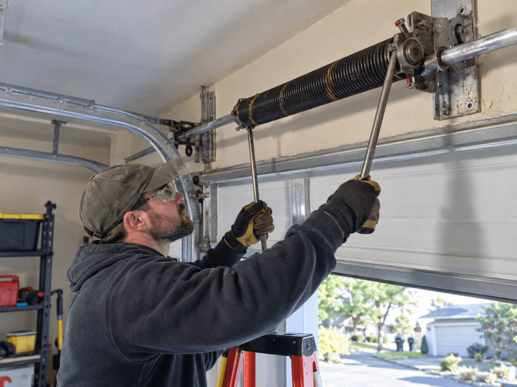 garage door spring replacement