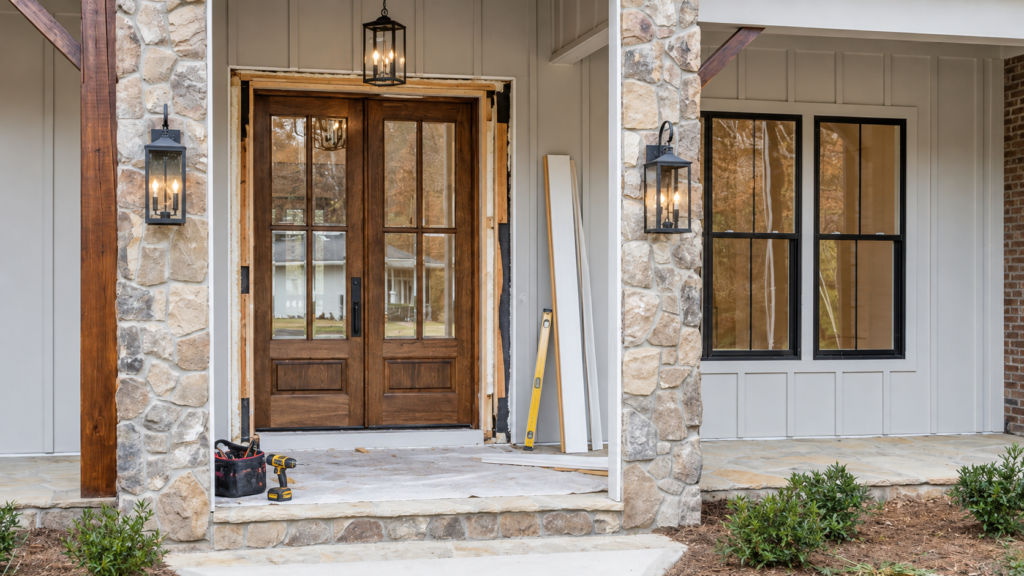exterior door frame replacement